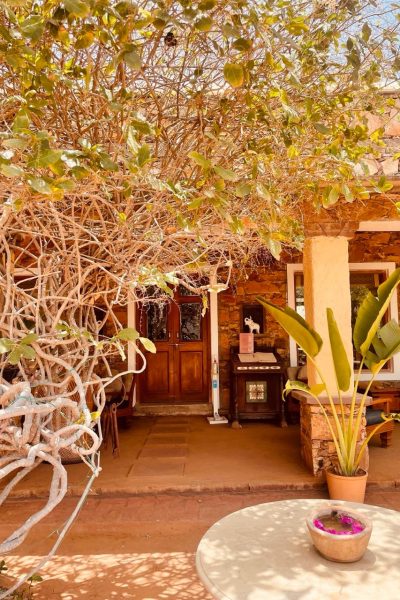 Witness heritage homestay in Undaiur with 800 year old temple in place and with flying foxes 